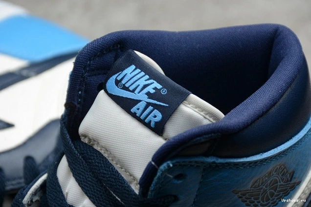 - 555088-140 Jordan Retro High Blue UNC University | OG 1 Obsidian Air 1123